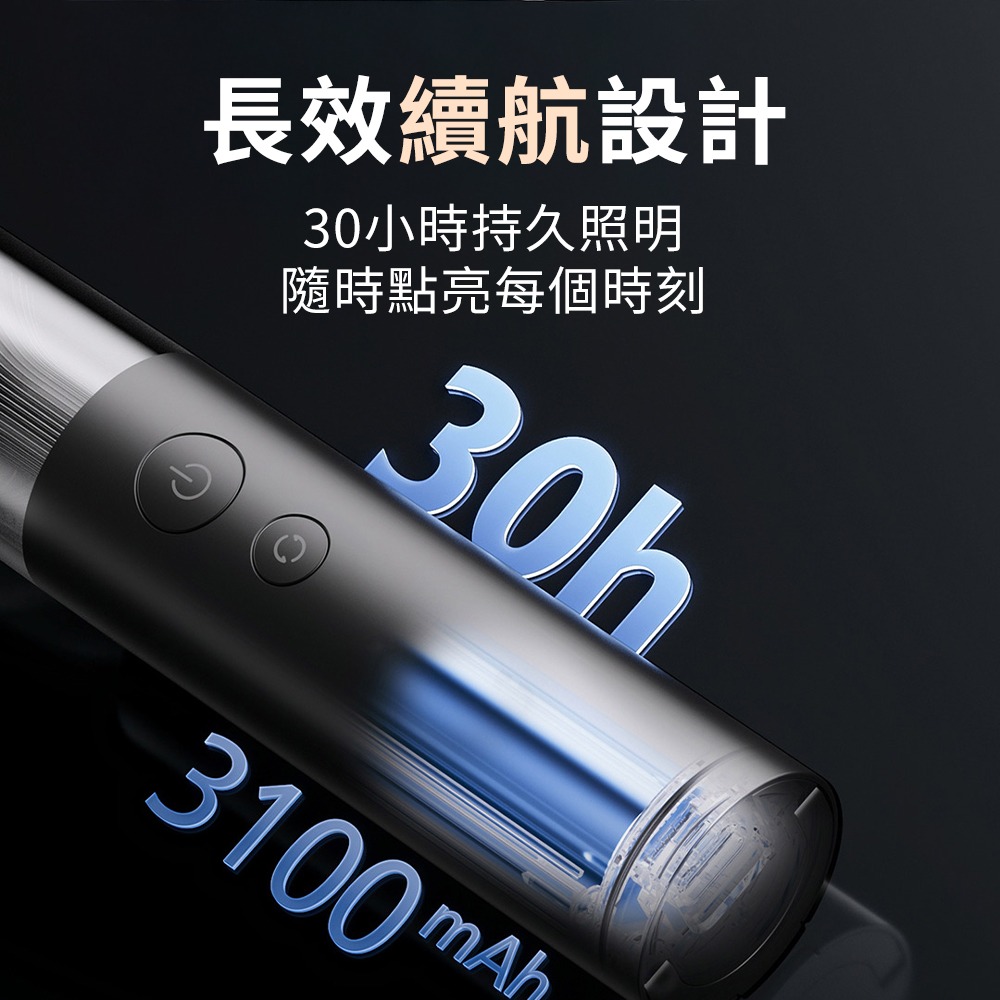 米家 多功能便攜手電筒 照明手電筒 防身手電筒 小米手電筒 露營手電筒 強光爆閃 防水防塵 登手手電筒 小米有品-細節圖6