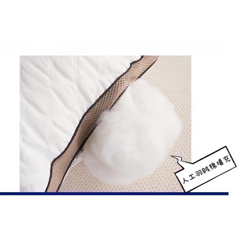 抗菌防蟎7星級飯店枕頭 3D羽絲絨枕頭 飯店枕頭 枕頭-細節圖9