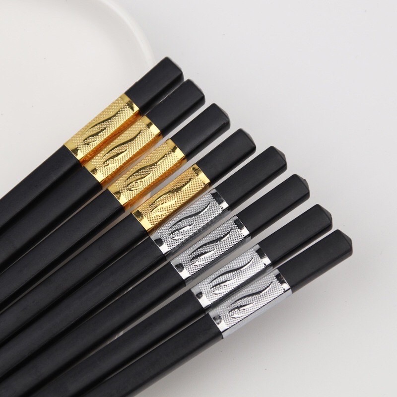 高端日式合金筷 飯店筷子 筷子 餐具 日式筷子 防滑筷-細節圖5