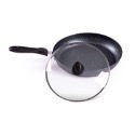 28cm平底鍋帶玻璃蓋