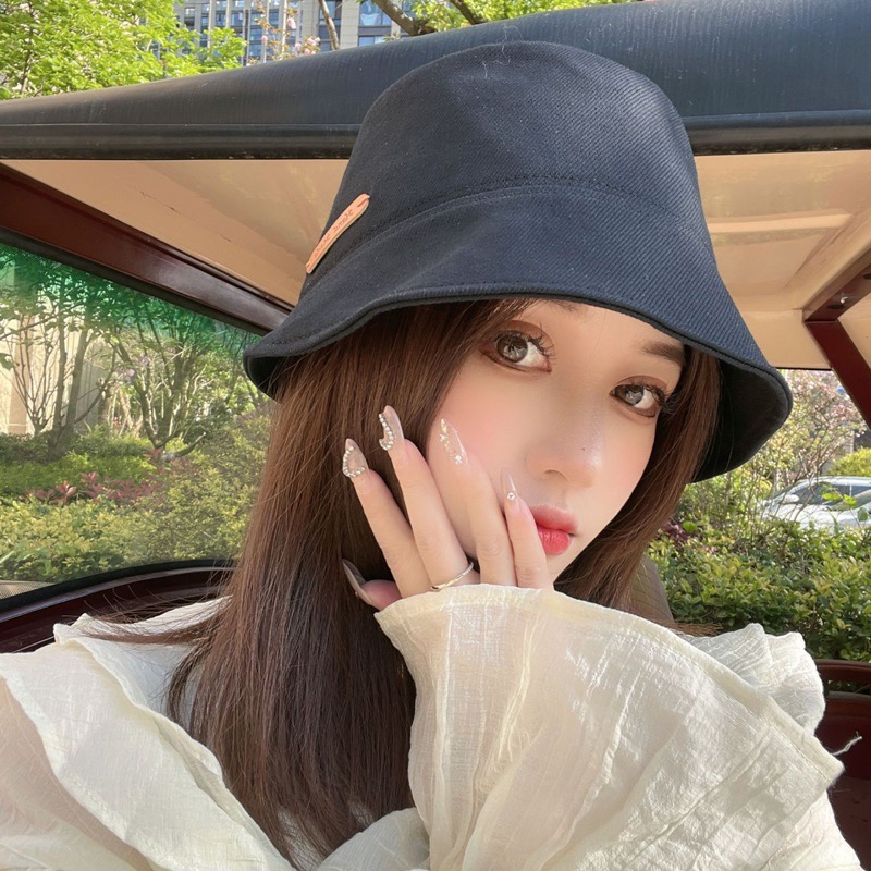 日系漁夫帽 漁夫帽 鬆緊設計 帽子 防曬帽 遮陽帽 時尚百搭-細節圖2