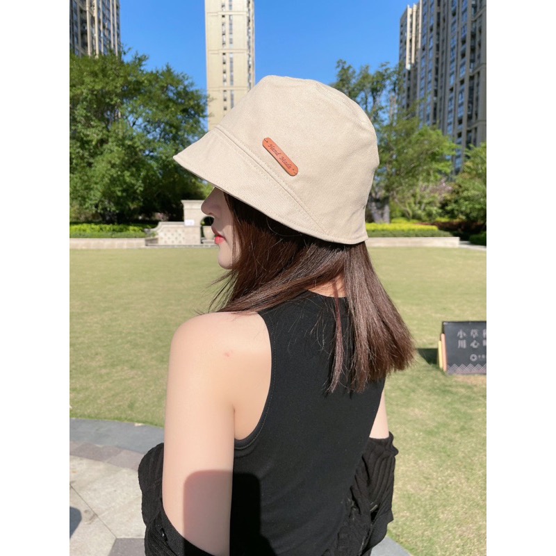 日系漁夫帽 漁夫帽 鬆緊設計 帽子 防曬帽 遮陽帽 時尚百搭-細節圖4