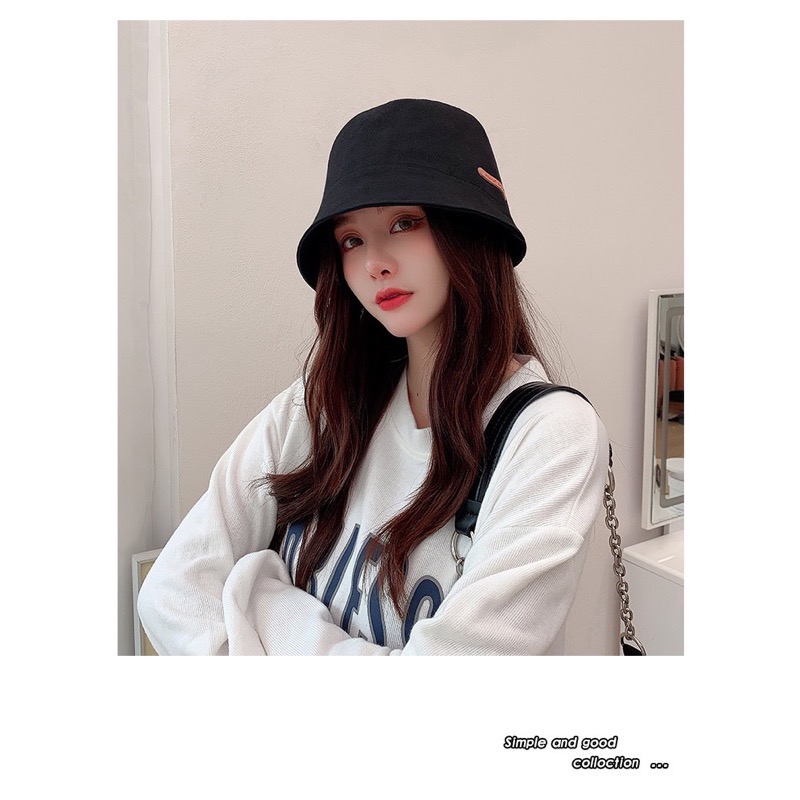 日系漁夫帽 漁夫帽 鬆緊設計 帽子 防曬帽 遮陽帽 時尚百搭-細節圖9