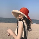 15cm超大帽檐雙面漁夫帽 遮陽帽 贈送防風繩 漁夫帽-規格圖10