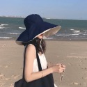 15cm超大帽檐雙面漁夫帽 遮陽帽 贈送防風繩 漁夫帽-規格圖10
