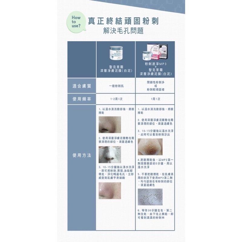 【告別黑頭光滑立現❤️聖克萊爾泥膜】St.Clare聖克萊爾 深層淨膚泥膜50ml 保養 毛孔-細節圖5