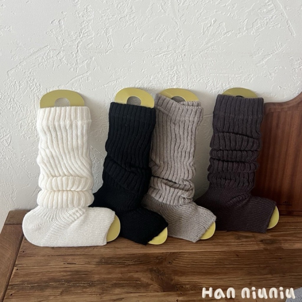 HANNIU_韓系🇰🇷超保暖的🔥重工厚磅 針織堆堆襪 / 泡泡襪🧦-細節圖4