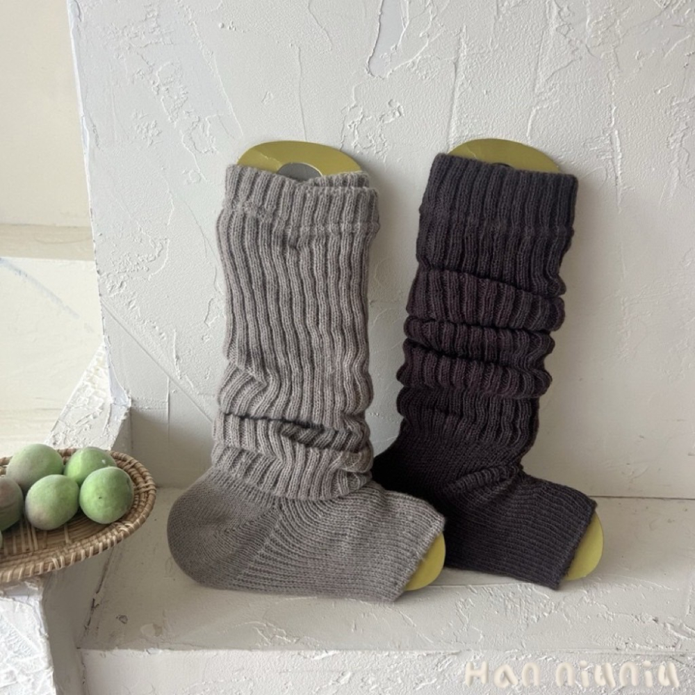 HANNIU_韓系🇰🇷超保暖的🔥重工厚磅 針織堆堆襪 / 泡泡襪🧦-細節圖5