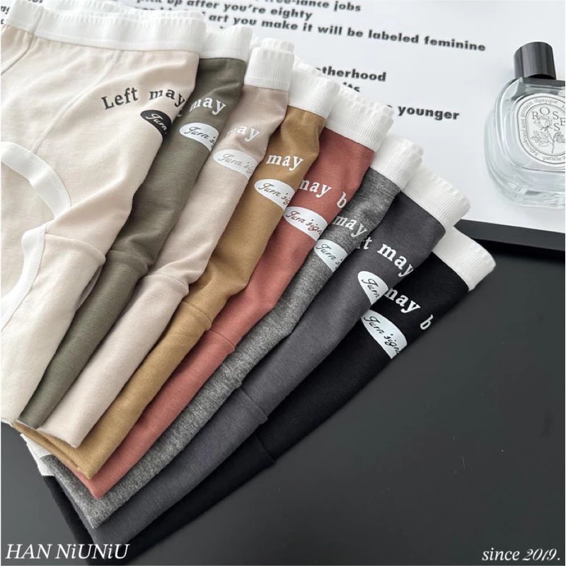 ʜᴀɴɴɪᴜ☺︎︎內褲系列｜復古英倫風 美拉德色系 超彈力～超好穿的中腰內褲/無痕內褲/彈力內褲 011205-細節圖2