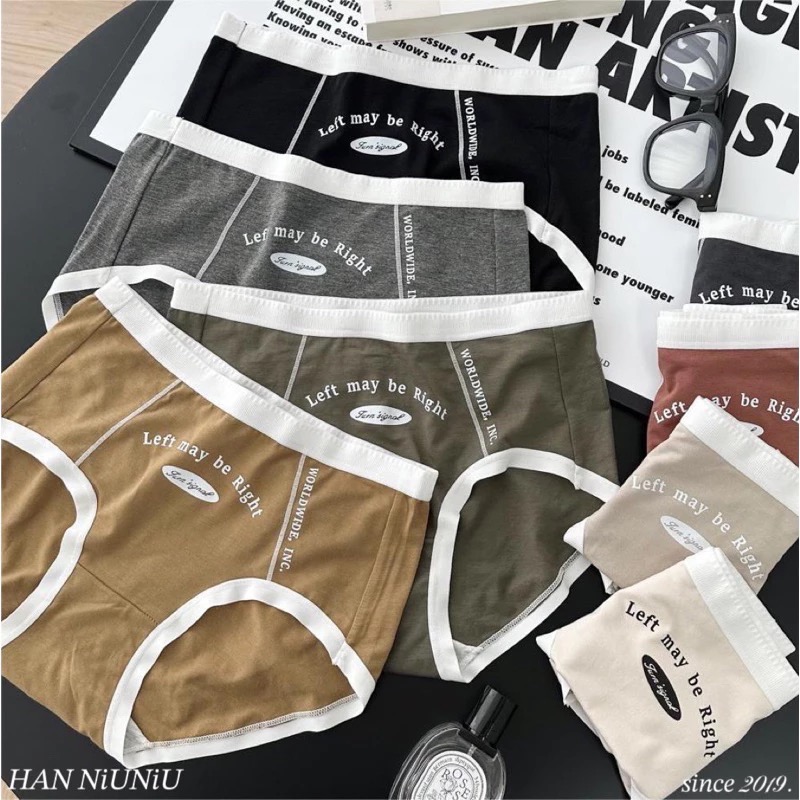 ʜᴀɴɴɪᴜ☺︎︎內褲系列｜復古英倫風 美拉德色系 超彈力～超好穿的中腰內褲/無痕內褲/彈力內褲 011205-細節圖3