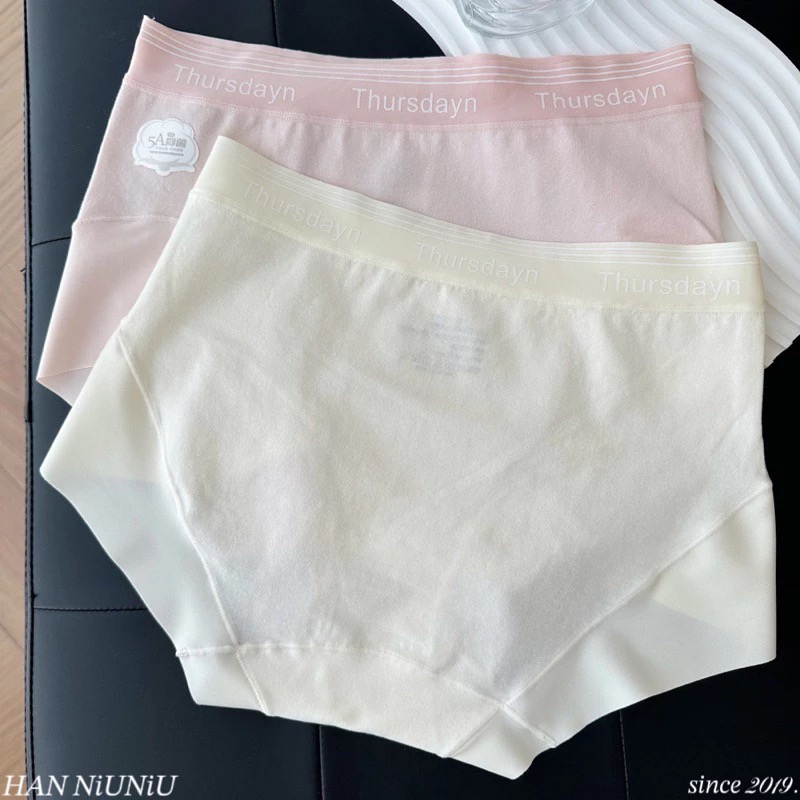ʜᴀɴɴɪᴜ☺︎︎歐膩內褲系列｜日系小清新寬版設計無痕內褲/包臀內褲/中腰內褲/冰絲內褲 09205-細節圖4