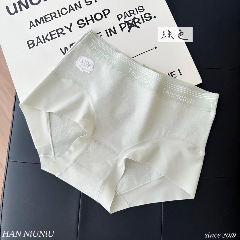 ʜᴀɴɴɪᴜ☺︎︎歐膩內褲系列｜日系小清新寬版設計無痕內褲/包臀內褲/中腰內褲/冰絲內褲 09205-規格圖9
