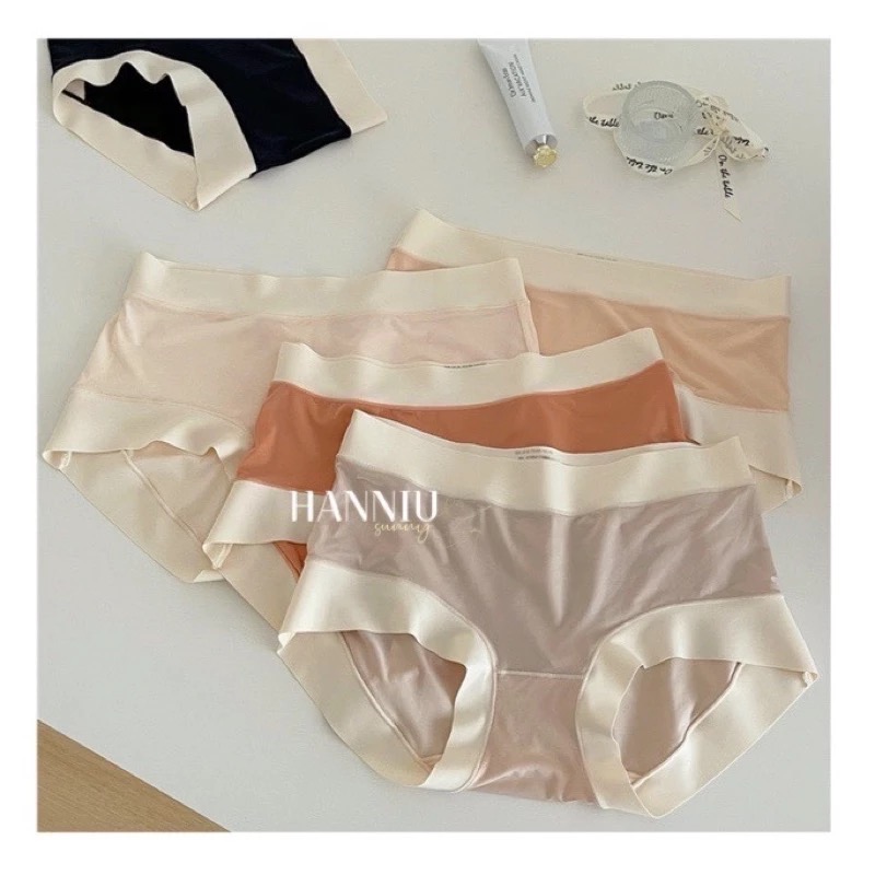 ʜᴀɴɴɪᴜ☺︎︎ 歐膩內褲系列｜全現貨供應⭐️韓國歐膩都在穿 🌬會呼吸的無痕內褲/韓風內褲/面膜內褲/冰絲內褲-細節圖2