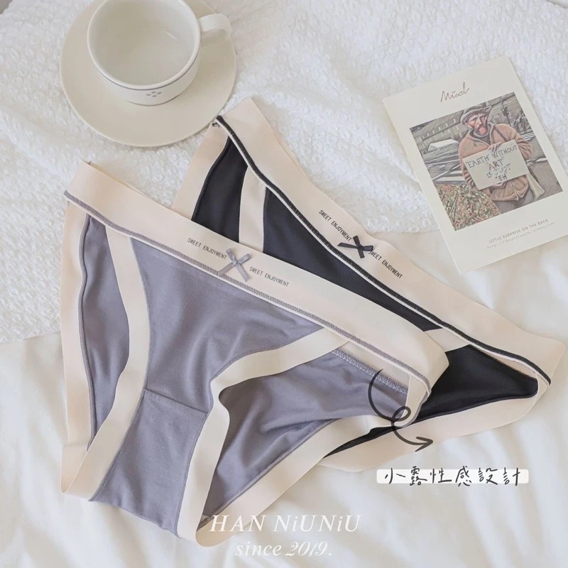ʜᴀɴɴɪᴜ☺︎︎歐膩內褲系列｜開衩設計 莫代爾棉性感無痕內褲/性感內褲/純棉內褲/超好穿內褲 0715040-細節圖2