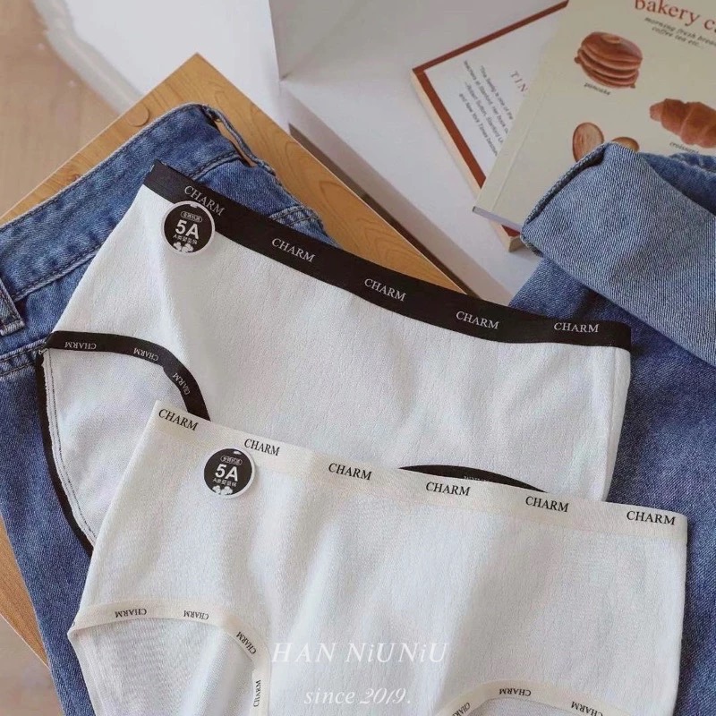 ʜᴀɴɴɪᴜ☺︎︎ 歐膩內褲系列｜質感嬰兒棉～氣質小香風中腰內褲⭐️純棉超好穿～ //01215038-細節圖3