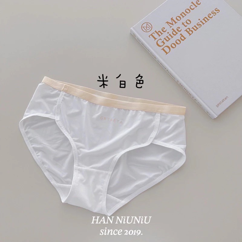 ʜᴀɴɴɪᴜ☺︎︎歐膩內褲系列｜夏日嚴選～莫代爾 質感大地色系 冰絲透氣中腰內褲/0501040-規格圖9