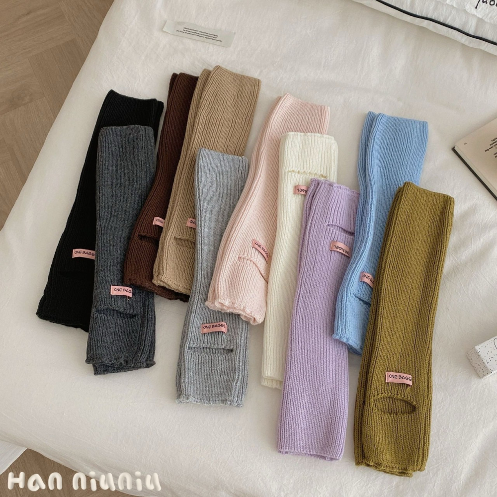 HANNIU_居家保暖必備🔥顏值超高！又超級保暖的 踩腳堆堆襪 / 襪套 /襪子🧦-細節圖4