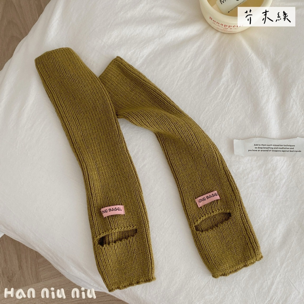 HANNIU_居家保暖必備🔥顏值超高！又超級保暖的 踩腳堆堆襪 / 襪套 /襪子🧦-細節圖9