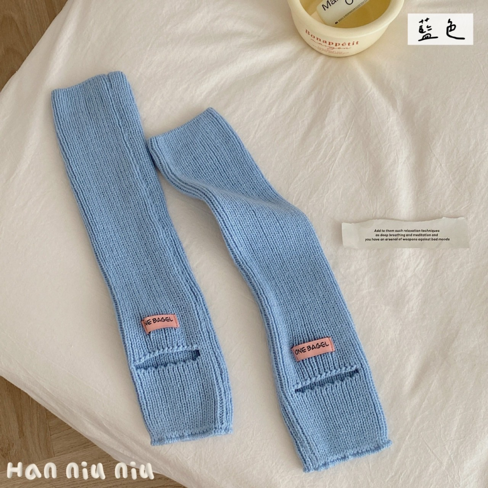 HANNIU_居家保暖必備🔥顏值超高！又超級保暖的 踩腳堆堆襪 / 襪套 /襪子🧦-細節圖10