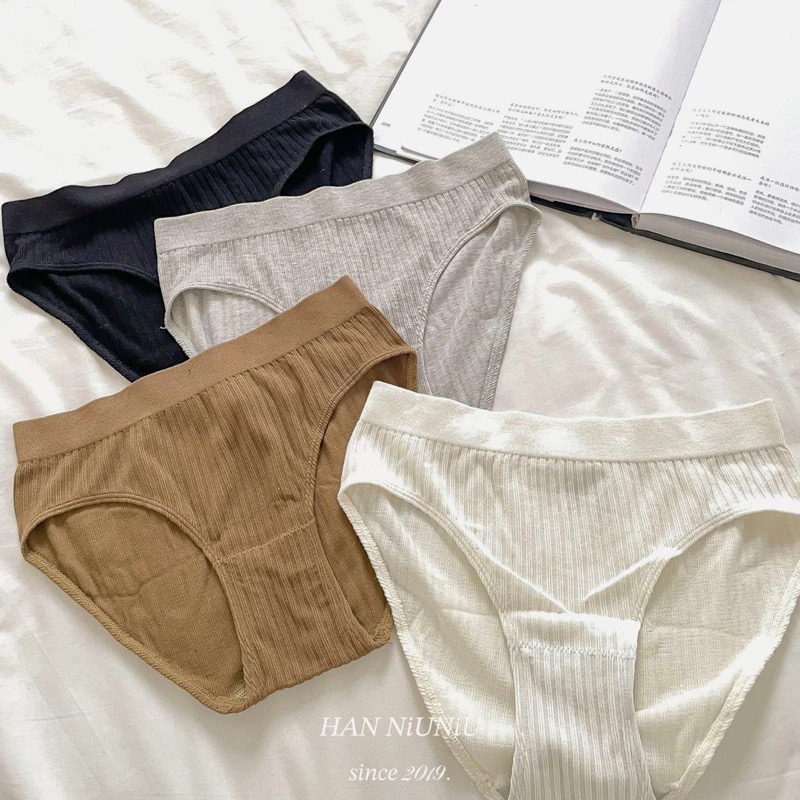 ʜᴀɴɴɪᴜ☺︎︎歐膩必備款🇰🇷微性感～簡約美式高衩高彈力內褲、成套內衣 /0228016-細節圖7
