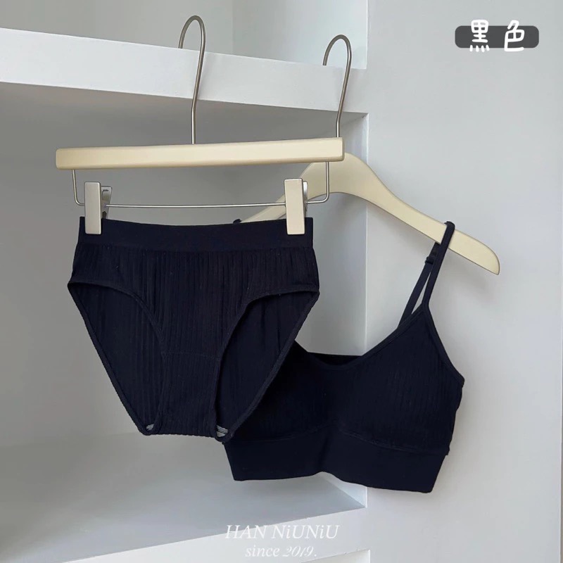 ʜᴀɴɴɪᴜ☺︎︎歐膩必備款🇰🇷微性感～簡約美式高衩高彈力內褲、成套內衣 /0228016-規格圖9