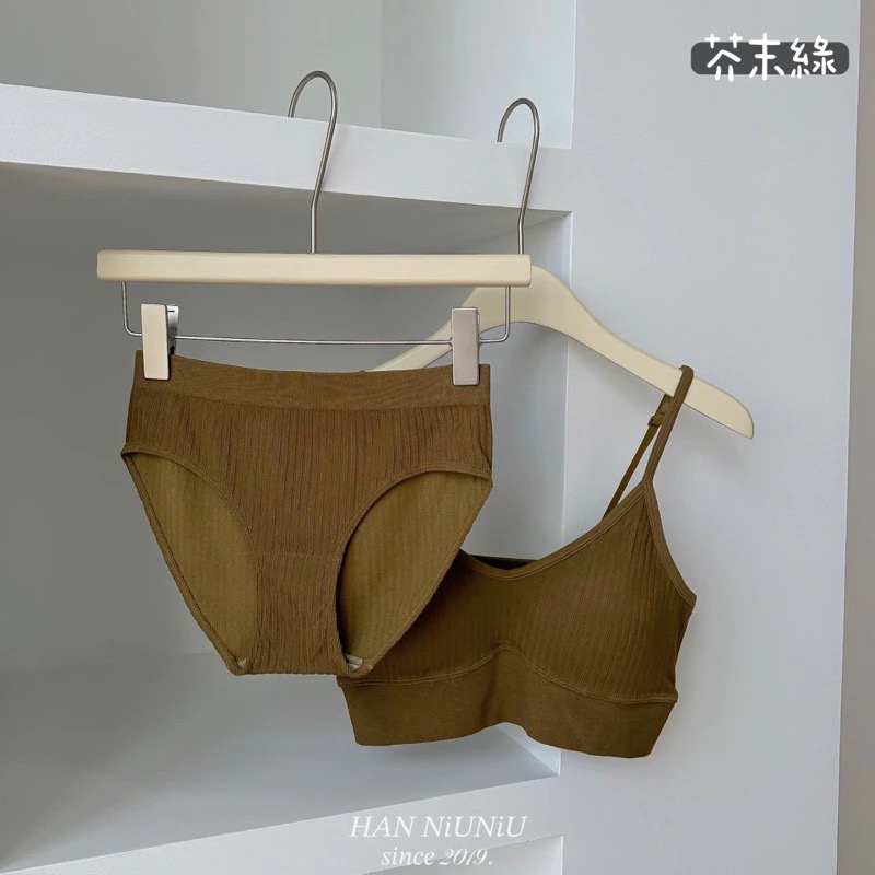 ʜᴀɴɴɪᴜ☺︎︎歐膩必備款🇰🇷微性感～簡約美式高衩高彈力內褲、成套內衣 /0228016-規格圖9