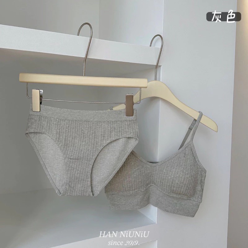 ʜᴀɴɴɪᴜ☺︎︎歐膩必備款🇰🇷微性感～簡約美式高衩高彈力內褲、成套內衣 /0228016-規格圖9