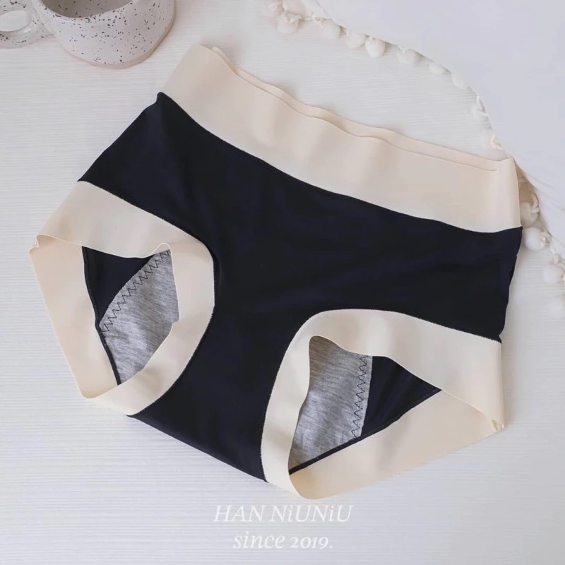 ʜᴀɴɴɪᴜ☺︎︎歐膩內褲系列｜薄款冰絲面料 腰部加寬超舒適 安心睡生理內褲 中腰內褲 /02028040-規格圖8