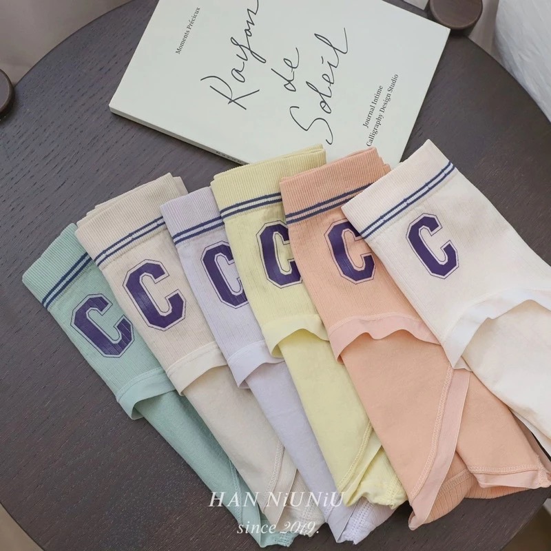 ʜᴀɴɴɪᴜ☺︎︎｜歐膩內褲系列｜超美莫蘭迪色系🧡韓風經典C字 中腰包臀內褲 //01016040-細節圖2