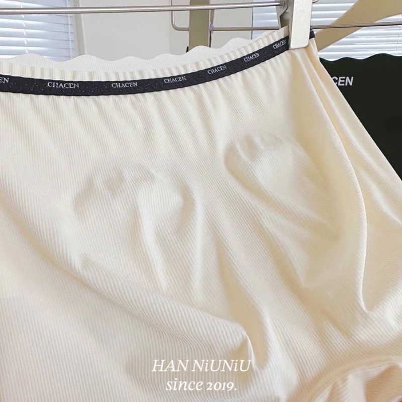 ʜᴀɴɴɪᴜ☺︎︎歐膩內褲系列｜超親膚～質感滾邊小香風 裸感冰絲安全褲 內搭褲 /0501040-細節圖6