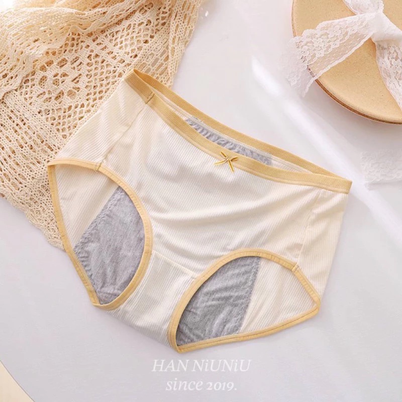 ʜᴀɴɴɪᴜ☺︎︎歐膩內褲系列｜馬卡龍色系🧡可愛小清新 柔軟舒適生理內褲 /02028040-規格圖7
