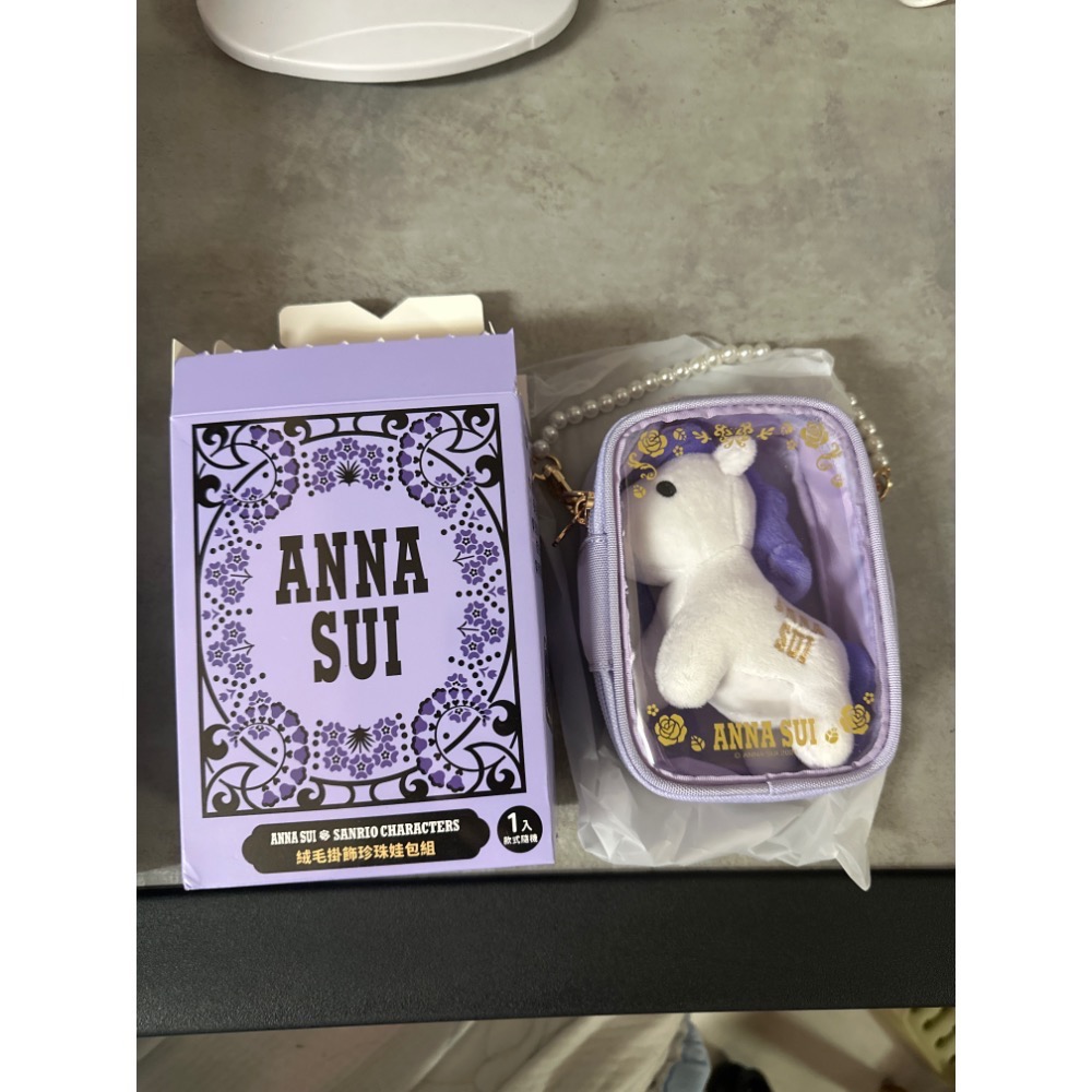 ANNA SUI 珍珠娃包組-規格圖1