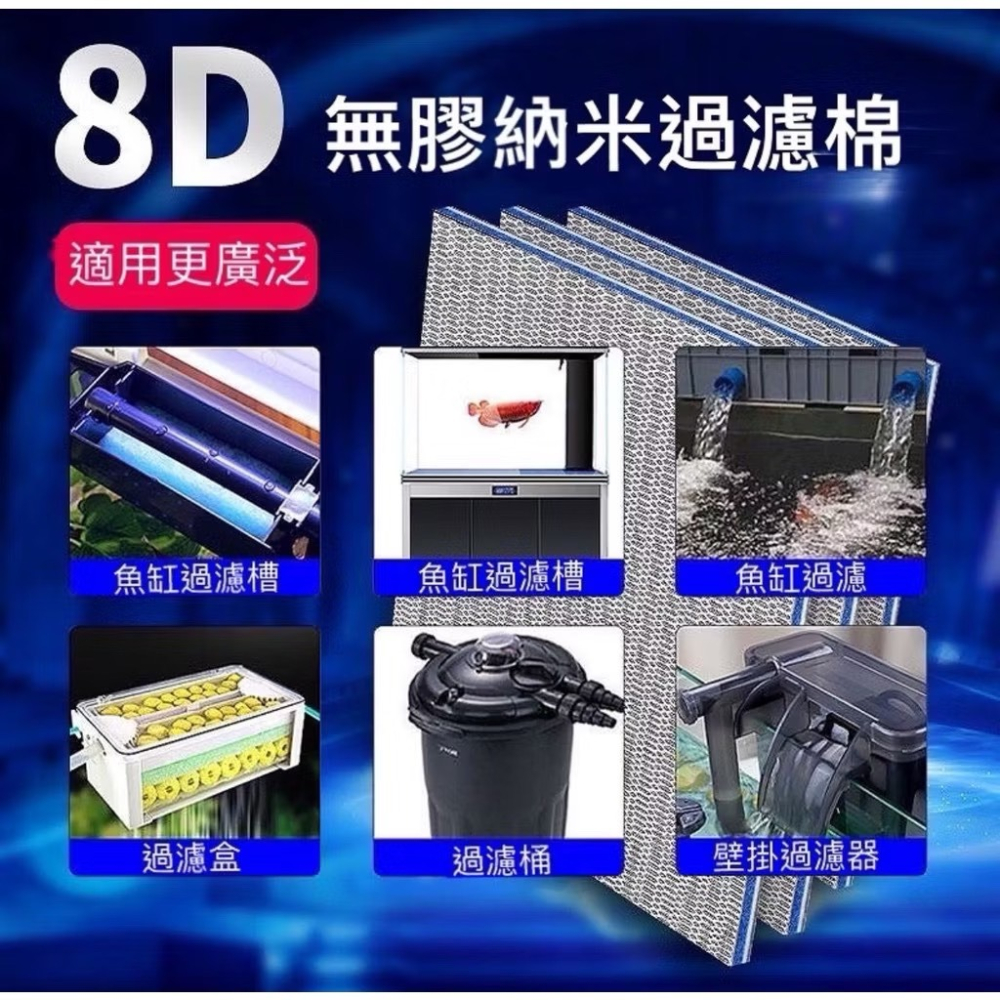 8D 無膠奈米過濾棉-細節圖3