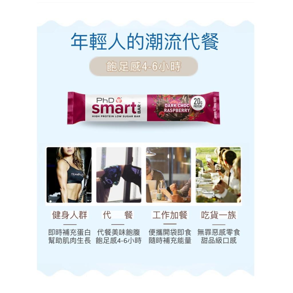 【PhD smart】牛奶蛋白棒 單入 蛋白能量棒 蛋白質棒 能量補給 能量蛋白餅乾 運動餅乾 高蛋白點心 點心棒-細節圖6