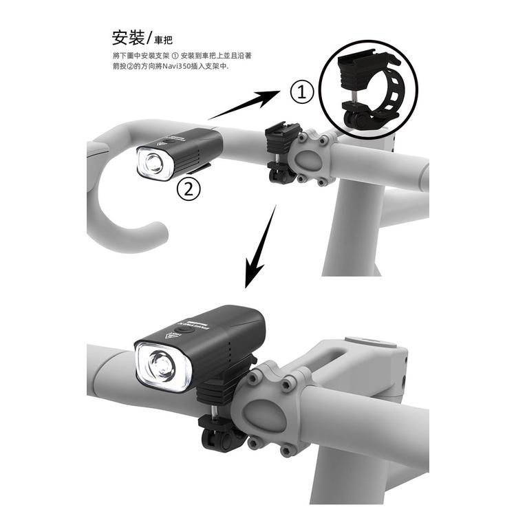 【ENFITNIX】NAVI350 自行車智能前燈 自行車前燈 腳踏車前燈 自行車燈 自行車車燈 腳踏車車燈 單車車燈-細節圖9