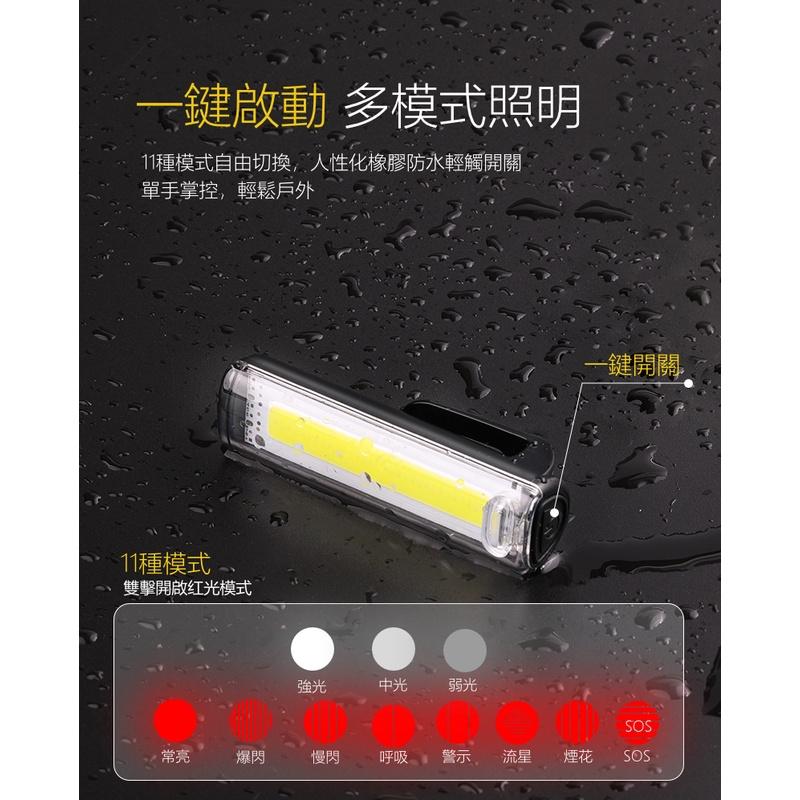 攜帶式 露營燈 應急照明燈 停電燈 USB充電 登山手電筒  野營燈帳篷燈 照明燈夾扣式-細節圖3