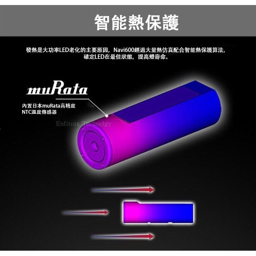 【ENFITNIX】NAVI 600 自行車智能前燈 自行車前燈 腳踏車前燈 自行車燈 自行車車燈 腳踏車車燈 單車車燈-細節圖5