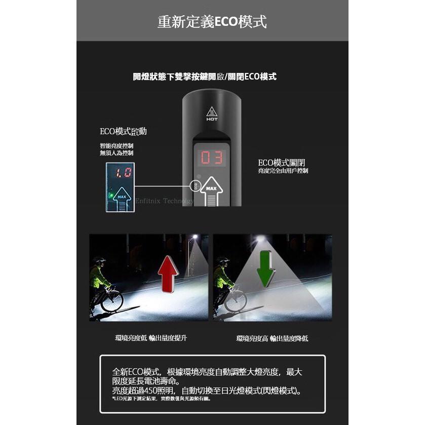 【ENFITNIX】NAVI 600 自行車智能前燈 自行車前燈 腳踏車前燈 自行車燈 自行車車燈 腳踏車車燈 單車車燈-細節圖8