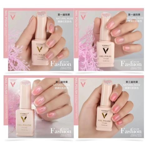 美甲 vinimay 台灣獨家代理商 飽和色膠 三寶紅 乳乳白 甲油膠 檢定紅 中文標 光撩膠 甲油膠 光撩指甲油 爾凱-細節圖4