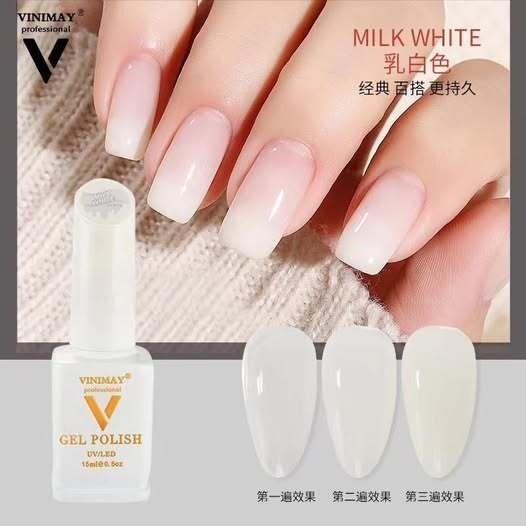 美甲 vinimay 台灣獨家代理商 飽和色膠 三寶紅 乳乳白 甲油膠 檢定紅 中文標 光撩膠 甲油膠 光撩指甲油 爾凱-細節圖5