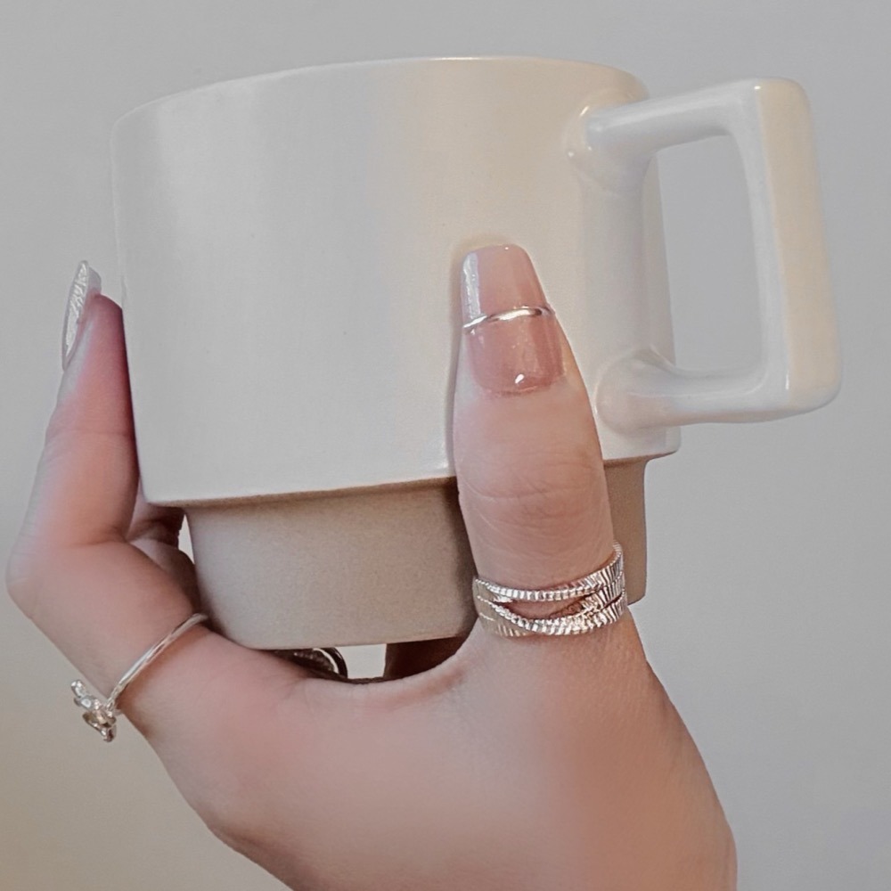 No.017【極光粉丨立體造型丨法式丨氣質丨粉色系丨腮紅丨鑽丨碎鑽】手工穿戴甲-細節圖4