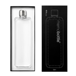 🌞[現貨] 澳洲代購 memobottle 筆記本薄型水壺 筆記本水瓶 質感交換禮物-規格圖3