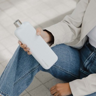 🌞[現貨] 澳洲 memobottle 不鏽鋼筆記本薄型水壺 筆記本水瓶 質感交換禮物-細節圖6