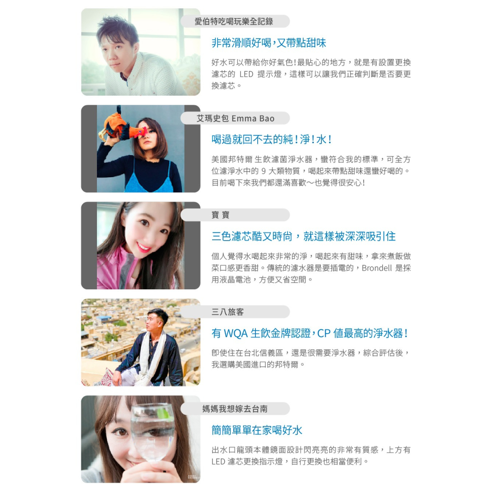 【brondell】美國邦特爾 生飲濾菌淨水器-細節圖3