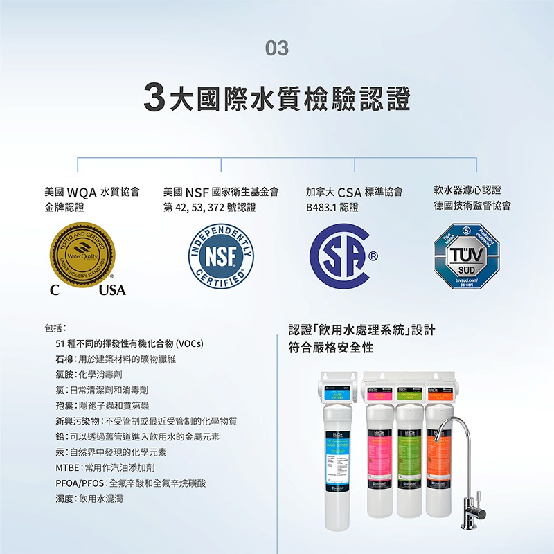【brondell】美國邦特爾 四階全效生飲濾菌淨水器（硬水區專用）-細節圖5