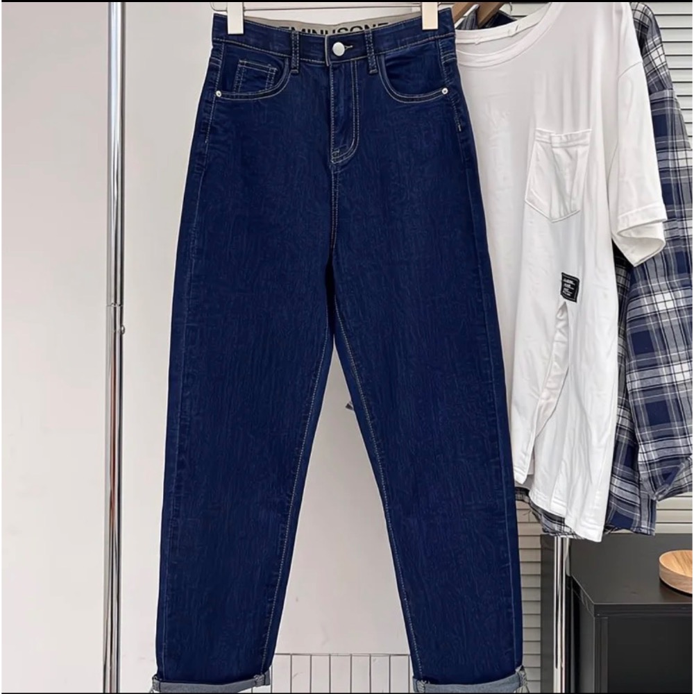 夏季薄款「彈力哈倫九分褲」-細節圖2