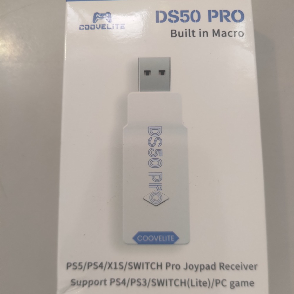 【中古現貨】DS50 Pro COOV酷威升級版手把轉換器PS5 PS4 X1S Swith Pro跨平台宏錄製自動練功-細節圖3