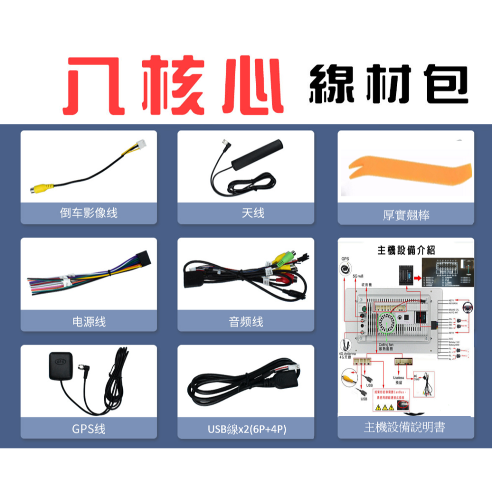 車用平板 車用安卓機 車用導航 車用音響內置導航 無線carplay 藍芽 可刷卡分期 保固一年-細節圖8