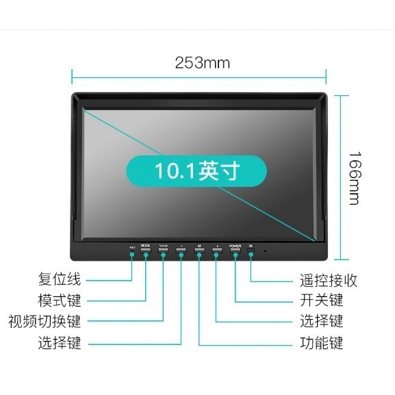 (免運)貨車四錄 1080P +BSD盲點偵測AHD高清夜視鏡頭 12~48寬伏-細節圖3