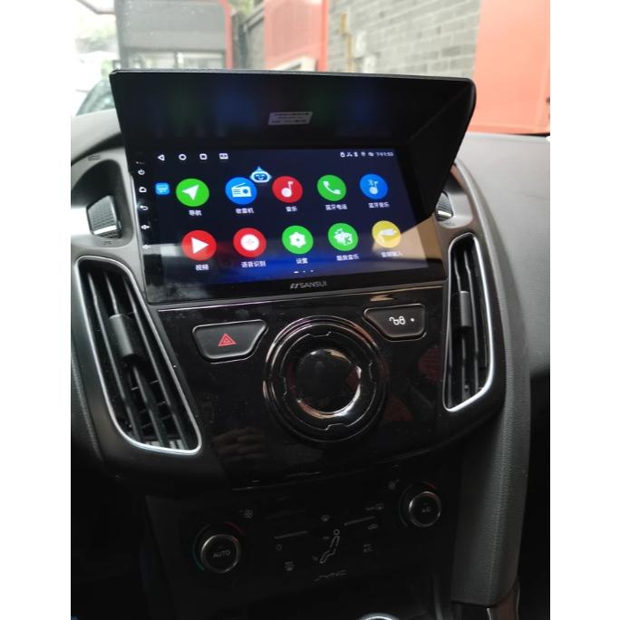 車內安卓螢幕遮光罩 顯示器通用型擋光板 汽車安卓導航擋光板-細節圖7